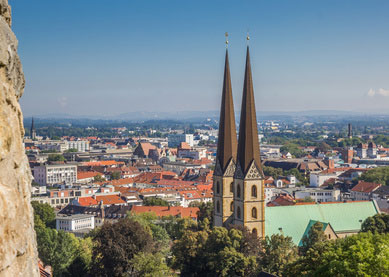 Detektei Bielefeld* Stadtbild von Bielefeld*