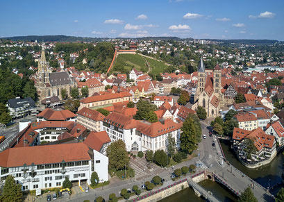 Detektei Esslingen am Neckar* Stadtbild von Esslingen am Neckar*