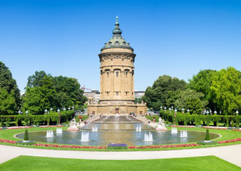 Stadtbild von Mannheim*