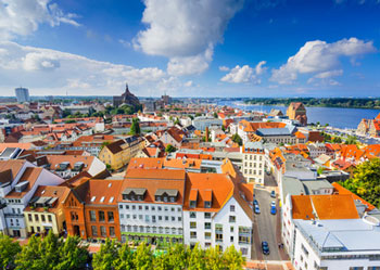 Stadtbild von Rostock*